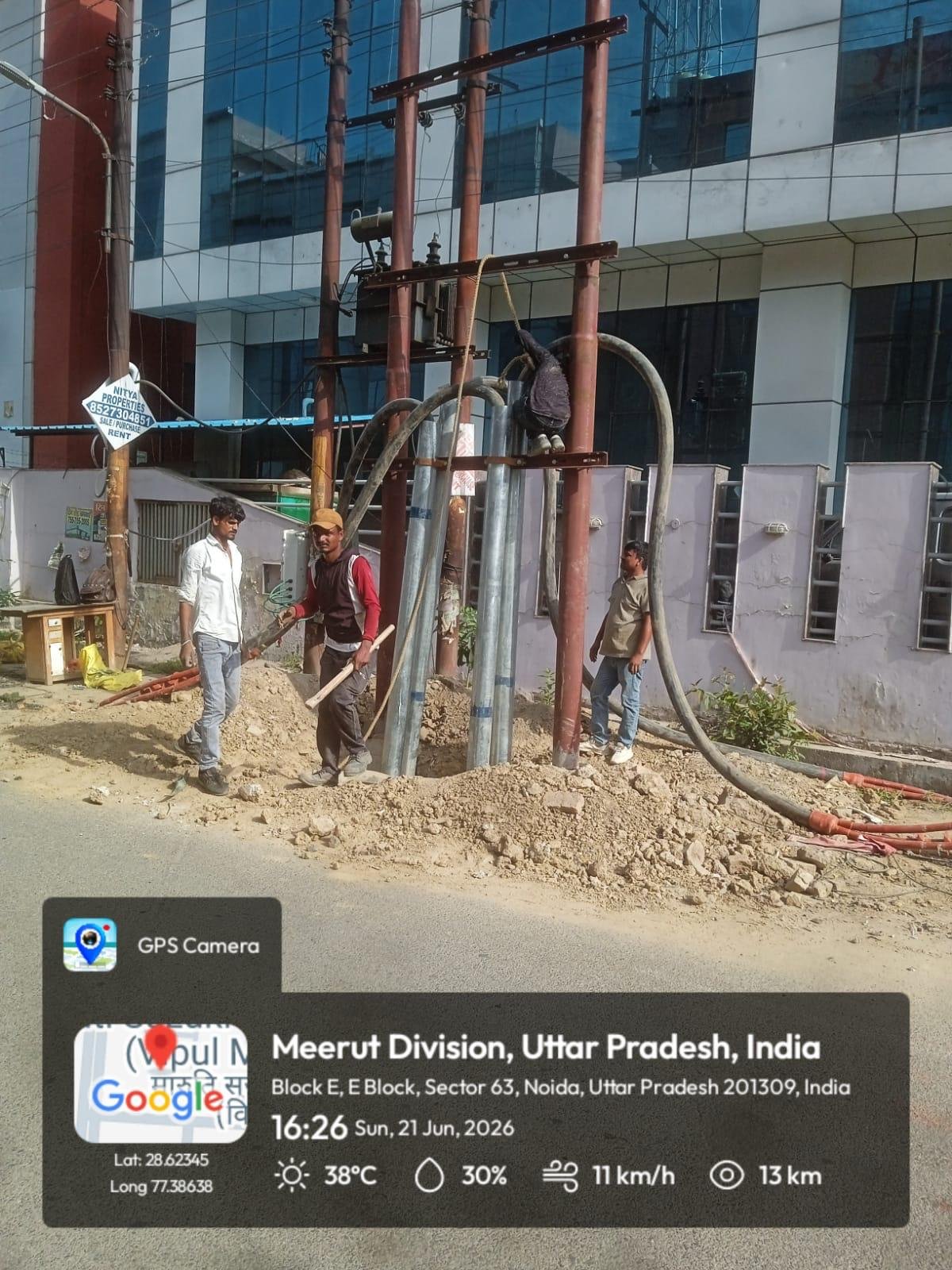 CTC Electrical underground cable installation work